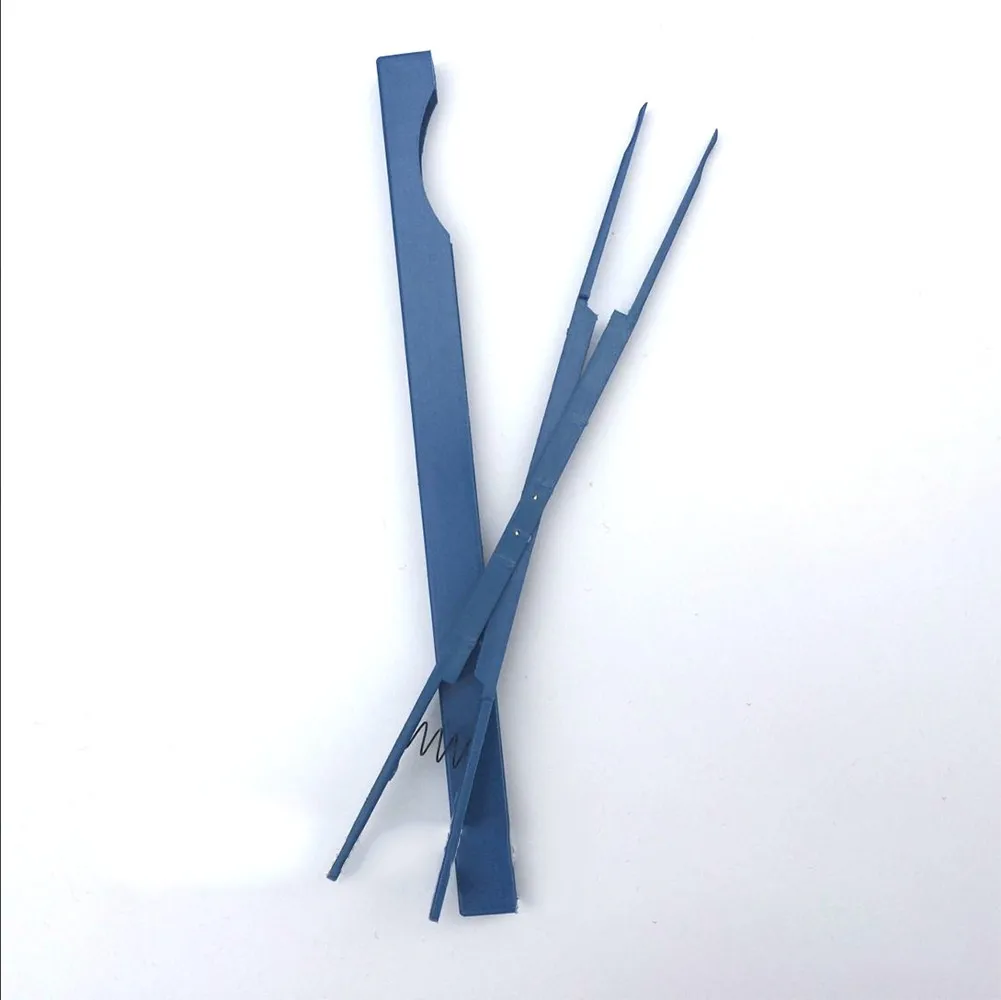 Nylon Mute Clamp for Piano Tuning Professional Tuner Tool 7.7 Inch Tweezer Design Keyboard Instruments Accessories piano tuning tools piano tuning tools kit