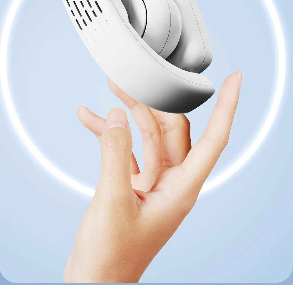 Xiaomi Folding Hanging Neck Fan Cooling Air Conditioning Fan description image 3