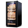 78L/65L BX-78H humidor Constant temperature humidity cigar storage cabinet humidity refrigerated crisper cabinet classic black 1