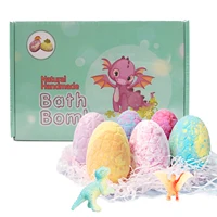 Surprising children’s explosive bath salt ball dinosaur egg themed bubble bath is an ideal birthday gift for sons and daughters