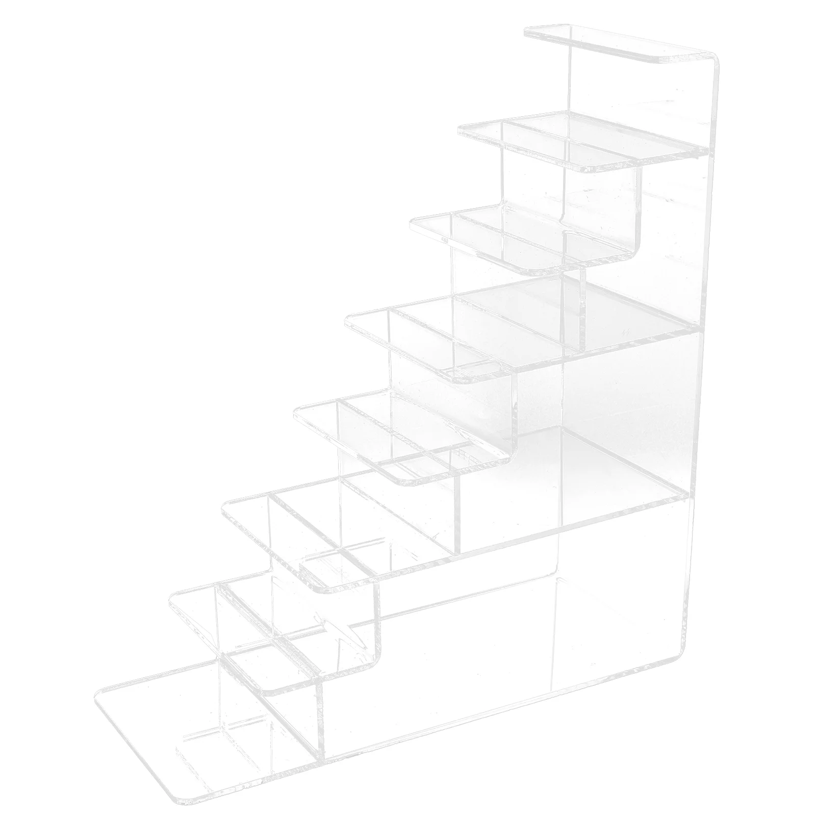 

Clear Acrylic Display Stand Multipurpose Multi Layers Storage Shelf Display Riser for Retail Store