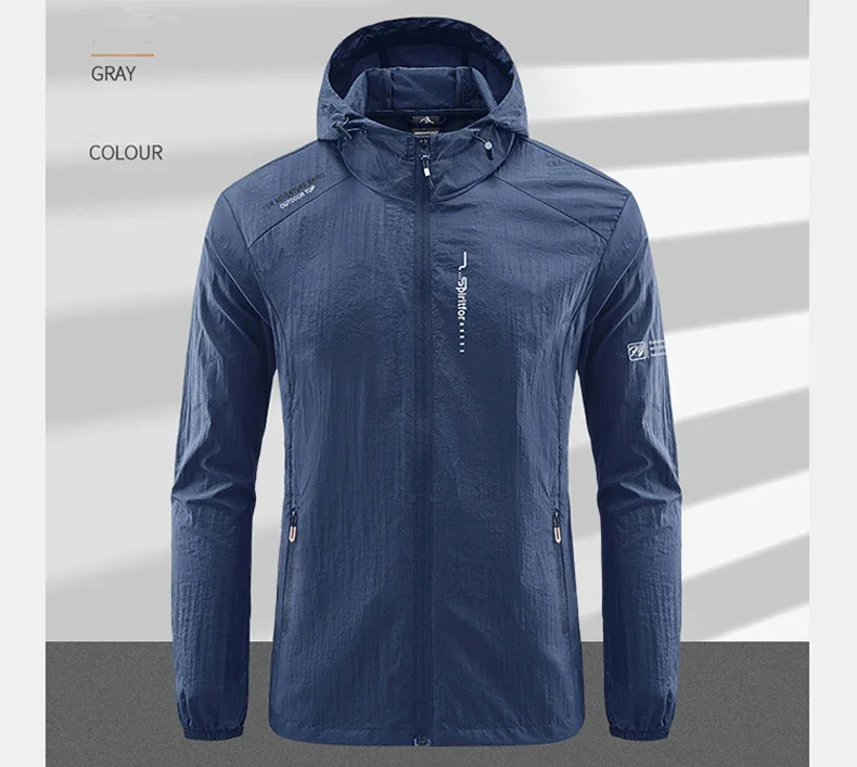 行列のできるレビュー商品、集めました。高評価アイテム Dry Quick Outdoor Summer Sun-Protective Men Jacket Thin ウェア