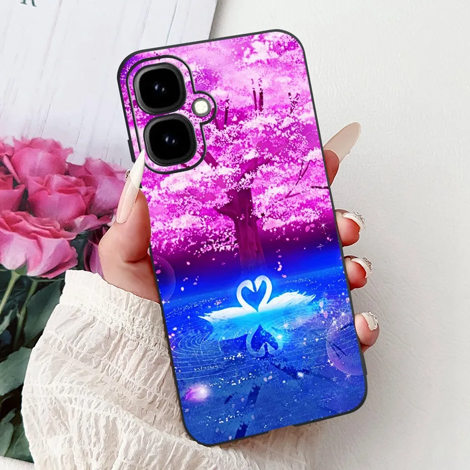 Stylish Painted Soft Silicone Phone Case for Infinix Smart 10 Series