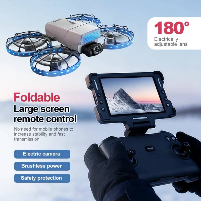 Nuovo G63 RC Drone 8K Droni professionali Doppia fotocamera Aereo 5G WIFI FPV GPS UAV con schermo di controllo remoto Quadcopter Giocattoli per bambini - immagine 2