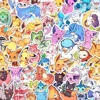 10/30/50/100pcs Cute Pokemon Stickers Anime Pikachu Eevee Charman Cartoon Decals Kawaii DIY Phone Case Laptop Kids Sticker Toys 3