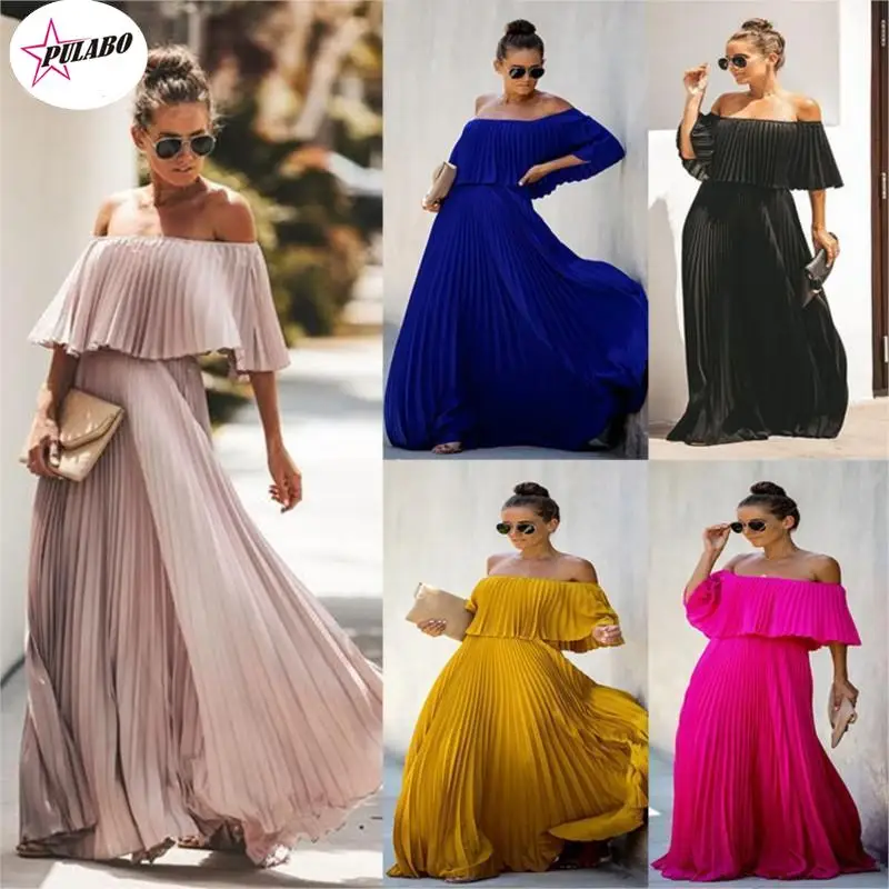 

PULABO Sexy Backless Black Women Jumpsuit Summer Wide Leg Chiffon Overall Romper Long Spagetti Strap Hollow Out Casual Playsuit