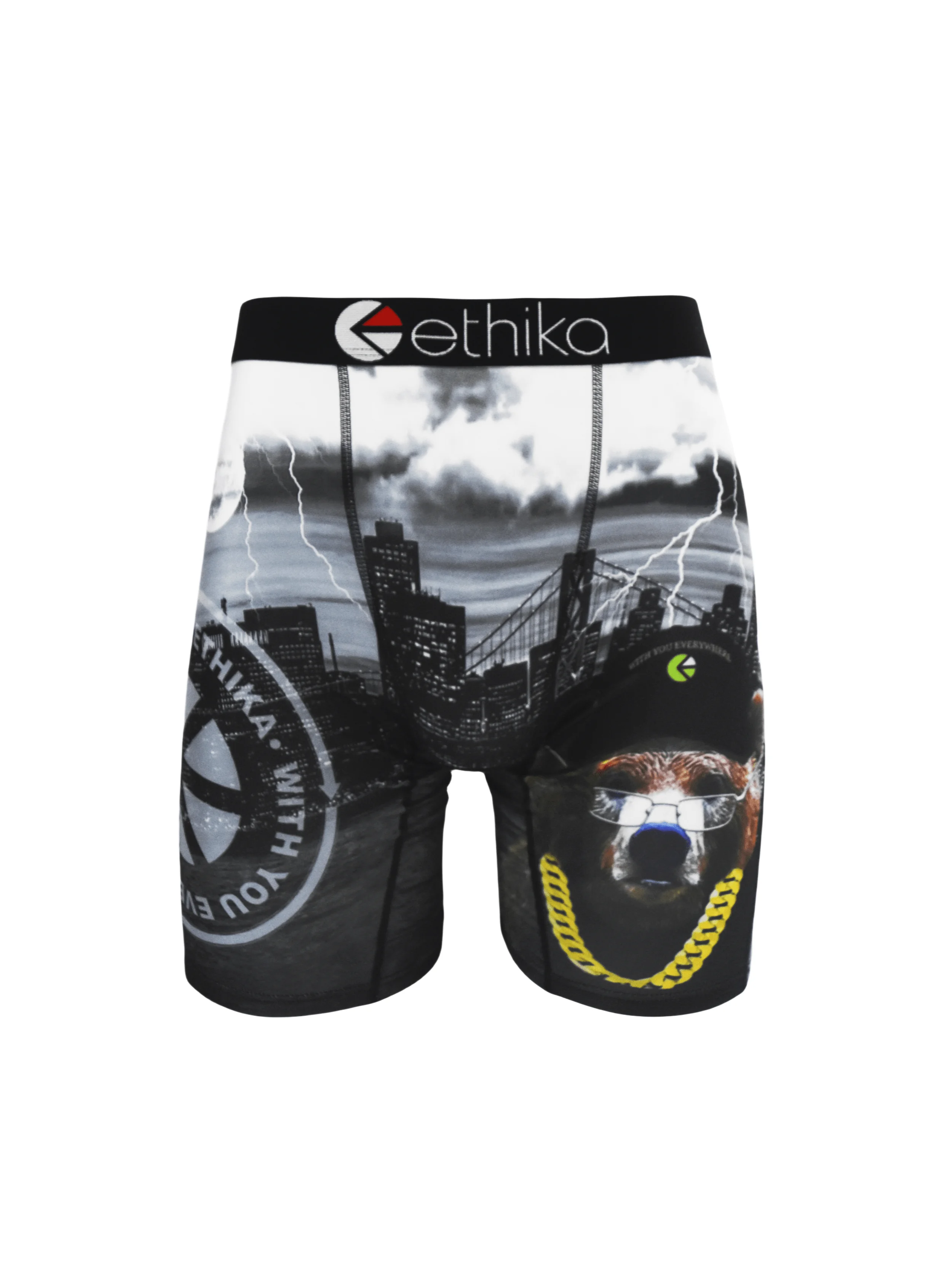 ETHIKA Sexy Print Men Underwear Boxer Cueca Male Panty Lingerie Men Underpants Panty Boxershorts S-XXXL 4
