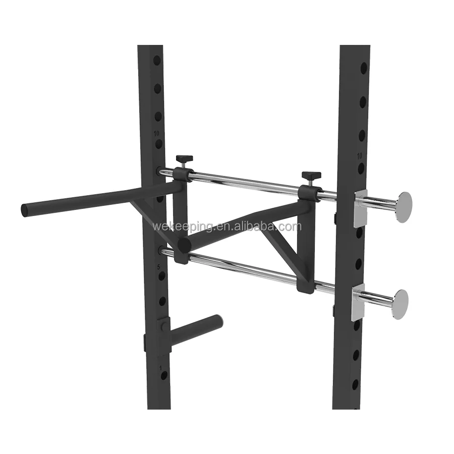 Home Gym Fitness Equipment Multifunction Squat Power Rack Cage with LAT Pull Down Lan and Landmine