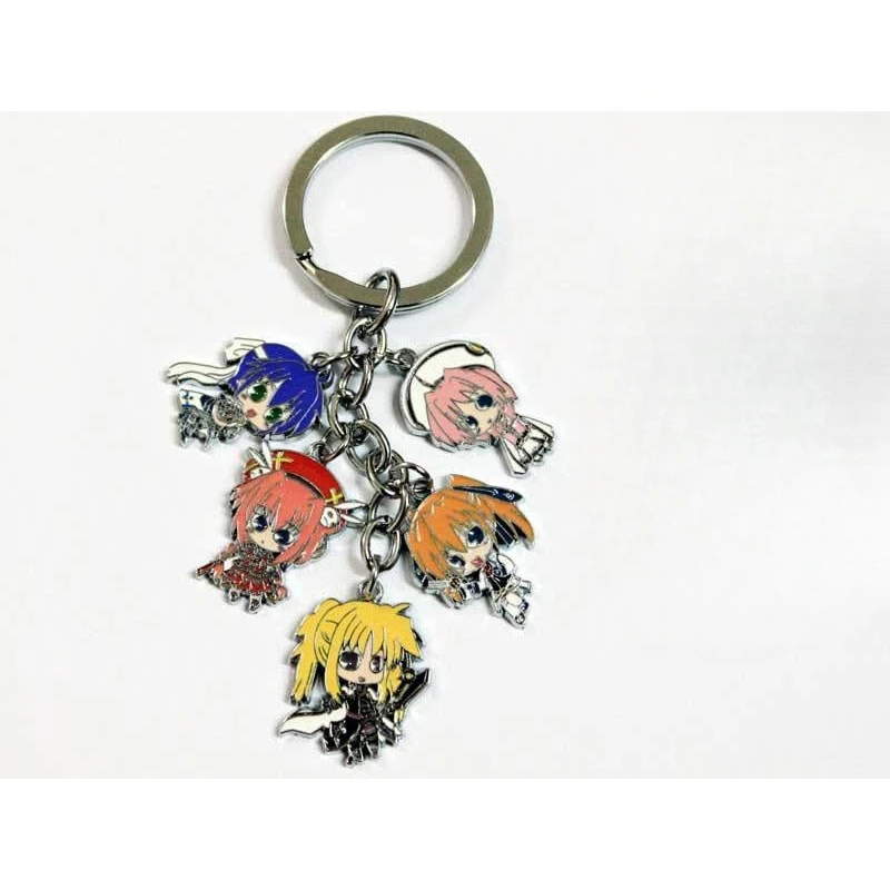 My Hero Academia Anime Metal Keychain Midoriya Izuku Cosplay Accessories Colorful Pendant Gift