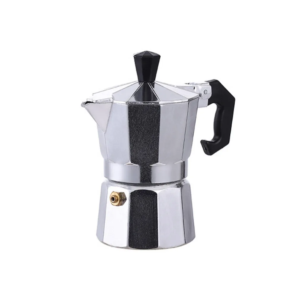 Coffee Maker Moka Pot Aluminum Octagonal Espresso Coffee Maker Espresso Kettle with Filter Percolator Cafe Kitchen Accessories