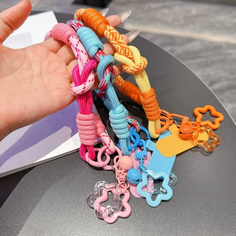 Universal Phone Lanyard Strap with Star Bell Pendant