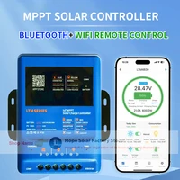 Contrôleur de charge solaire MPPT 30A 40A |   Télécommande APP (Bluetooth/WiFi) |   Adaptatif 12/24/36/48V |   120V PV |   Toutes les batteries compatibles 2