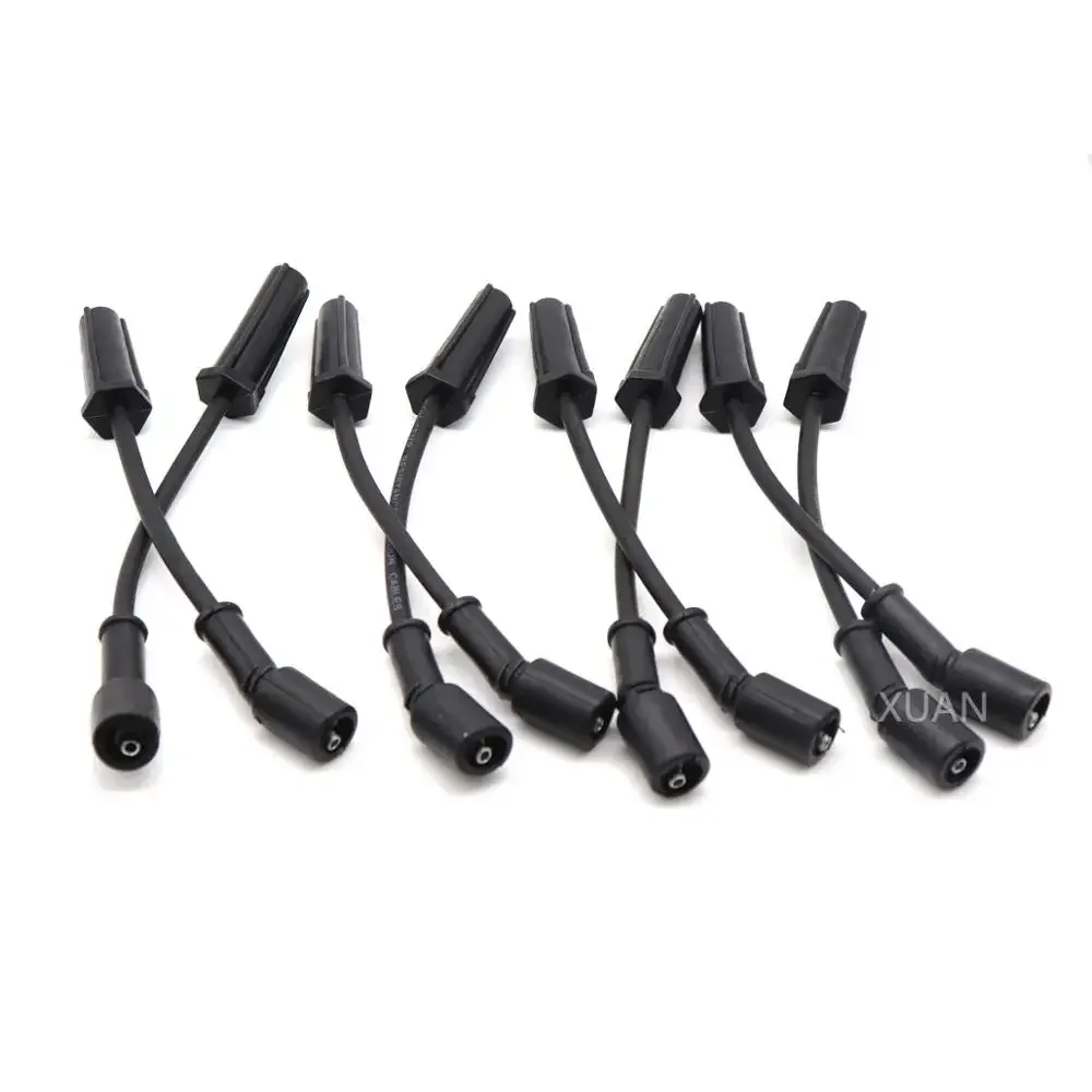 Ignition Spark Plug Wire Kit Set Cable 9748HH 8PCS For CADILLAC ESCALADE CHEVROLET AVALANCHE SILVERADO SUBURBAN TAHOE GMC HUMMER