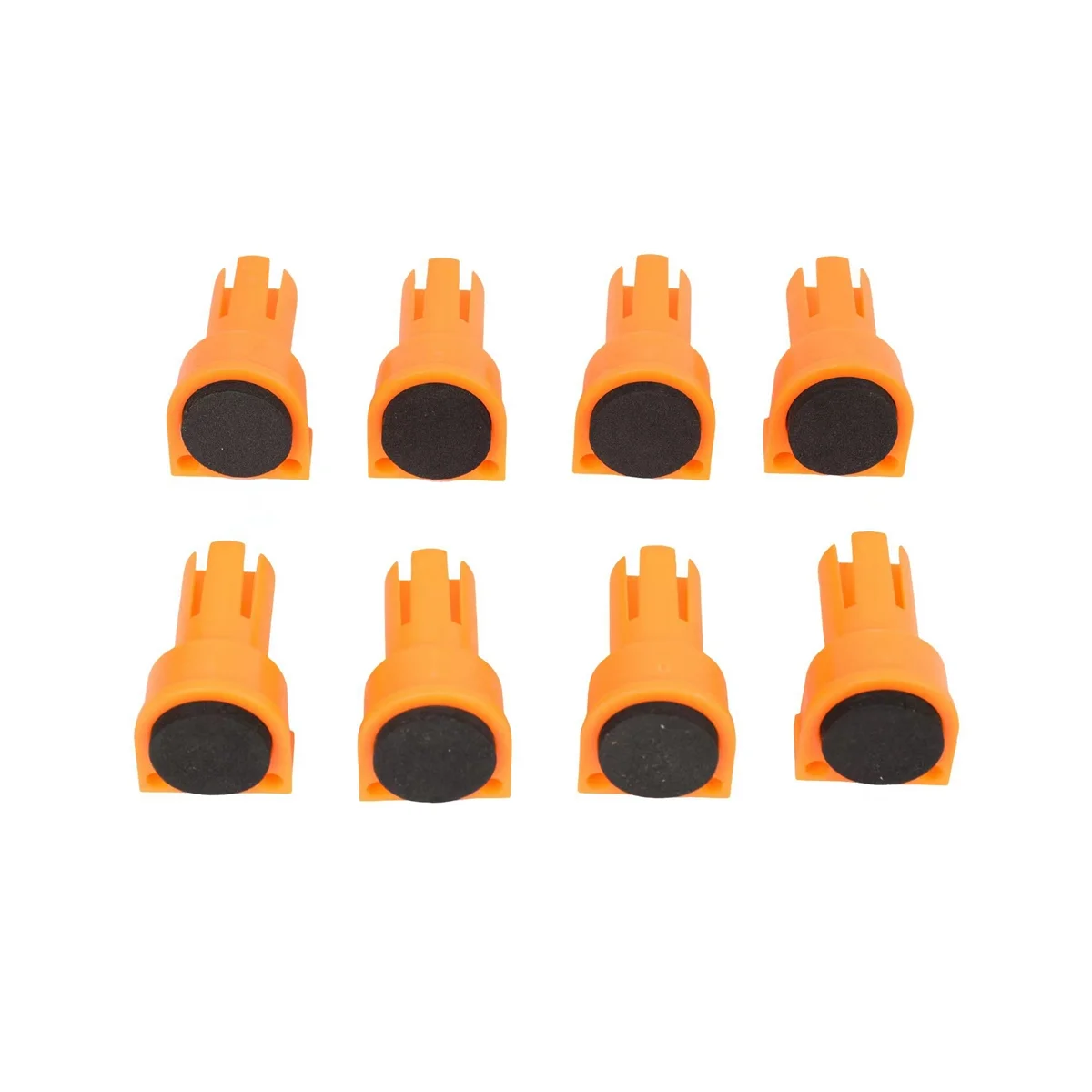 

8Pcs Bench Dog with Grommet Bench Brake Inserts Made of Nonslip EVA for 3/4Inch Dog Holes A Woodworking Shop Essential