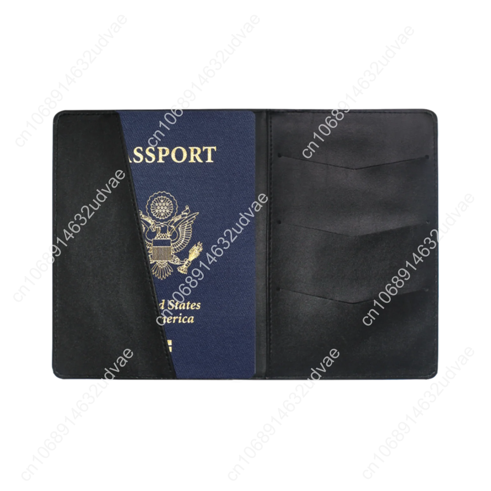 Image Passport Cover Fashion Women Men Genuine Leather Travel Wallet Passport Holder High Quatity Case For Passports