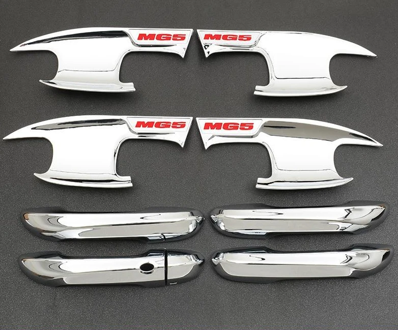 

Новинка, наклейка на дверную ручку MG5, модификация MG 5, защитная дверная ручка, декоративные гальванические аксессуары