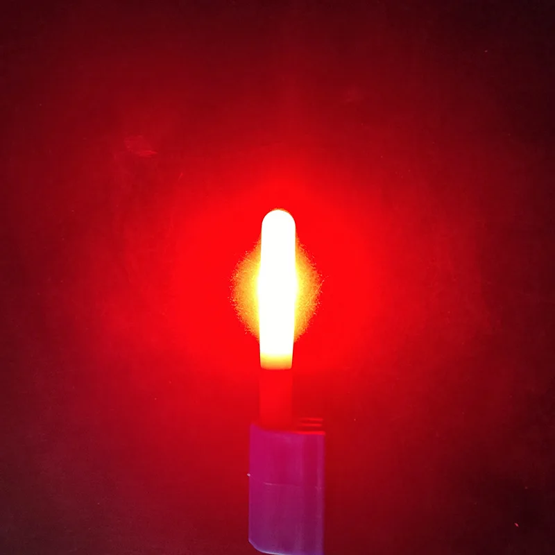 Fishing fluorescent rod Fishing floats Fishing float Fishing glow stick Fishing tackle Fishing bobber Fishing buoy Fishing light Fishing rod Fishing light stick Double buckle luminous stick light LED fishing rod removable waterproof night rock fishing float tackle 1set