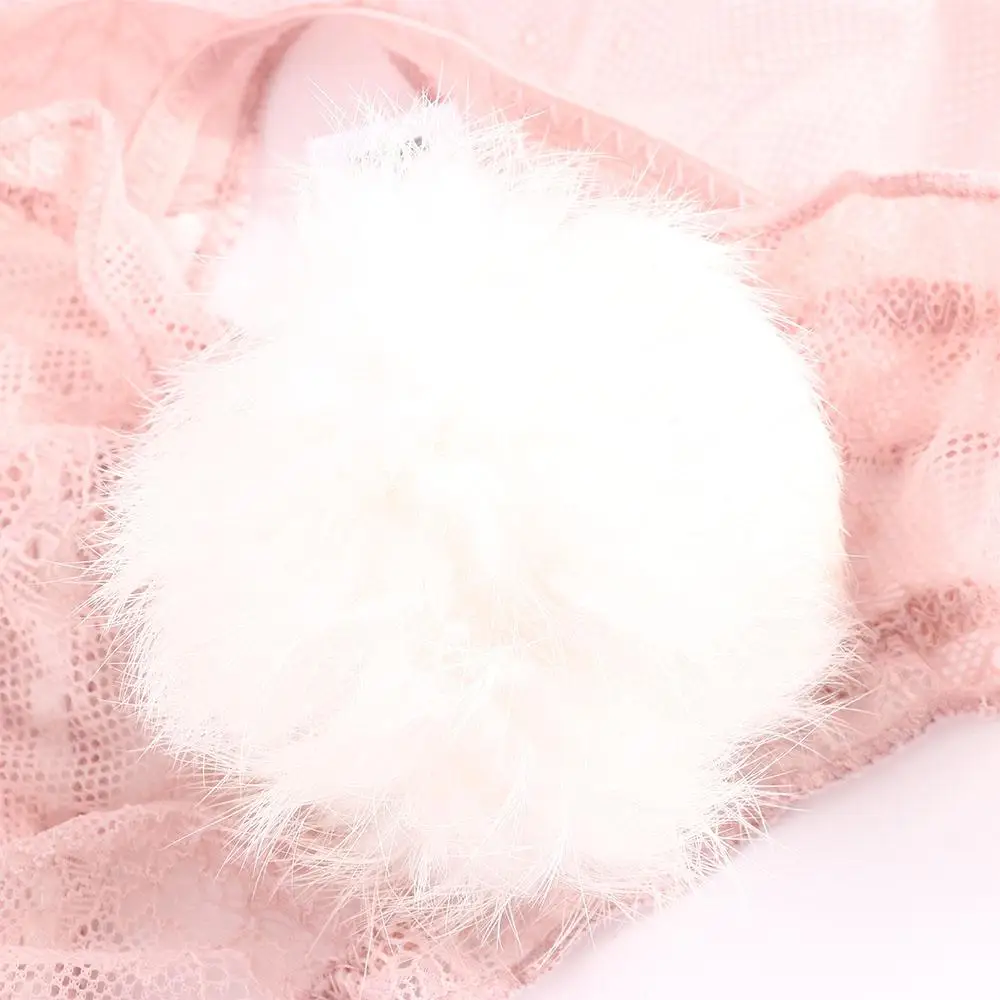 Sexy Lace Panties Cute Rabbit Tail Women's Underpants Breathable Transparent Underwear Comfort Thong Low Rise G-string