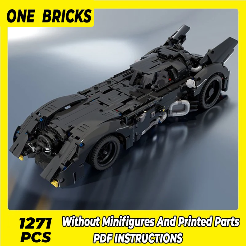 

OneBricks Moc Building Blocks Movie Model Series High-tech Chariot Technology Bricks DIY Toys For Kids Children Gifts cars