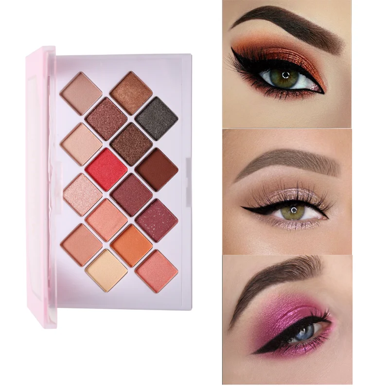 

16-colour Long-lasting Earthy Desert Make-up Matte Eyeshadow Palette Pearlescent Non-smudging Beauty Makeup Eyeshadow Palette