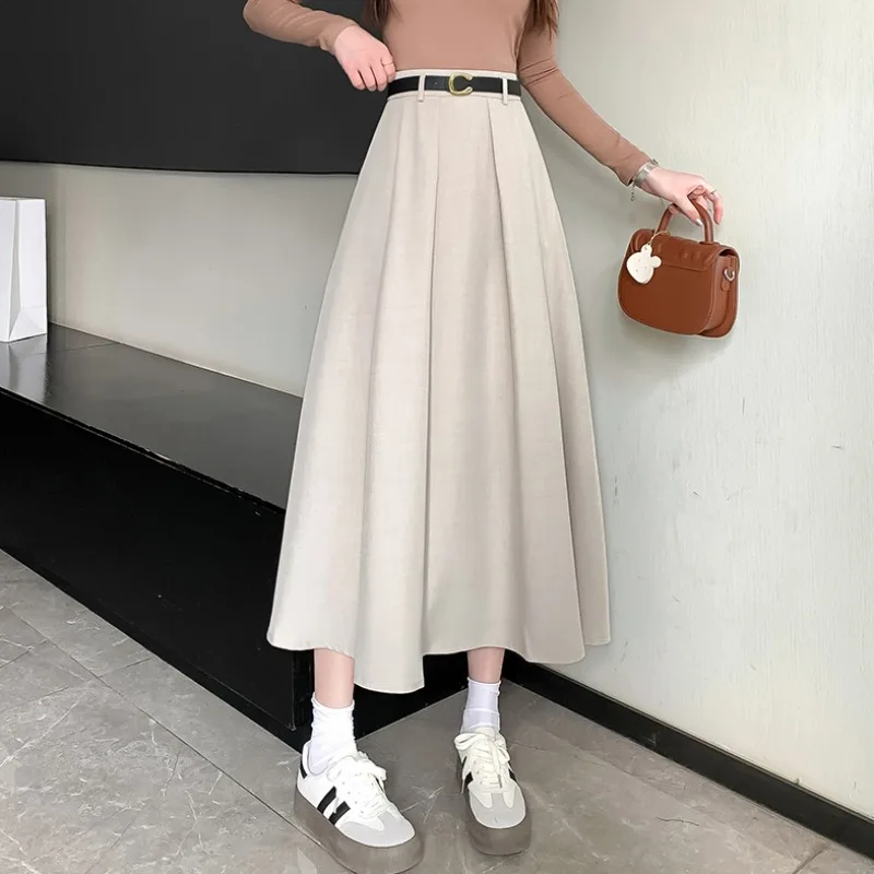 ★韓国の人気【Project G/R】★LONG SLEEVE SKIRT-FADED NAV.Y★ ☆韓国の人気【Project G/R】☆LONG SLEEVE SKIRT-FADED NAV.Y☆