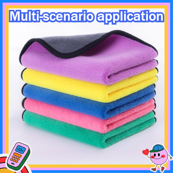 Car-Specific Microfiber Cloths, Super Absorbent No Streaks, Universal for Interior/Glass/Body