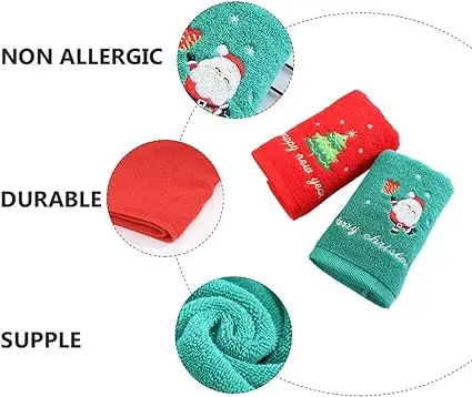 Christmas Gift Towels for Newborn Baby Holiday Gift Towels for Kids Family Baby Adult 13.39*29.13inch/34*74cm bath towel,cotton towel,baby towel,muslin towel,square towel