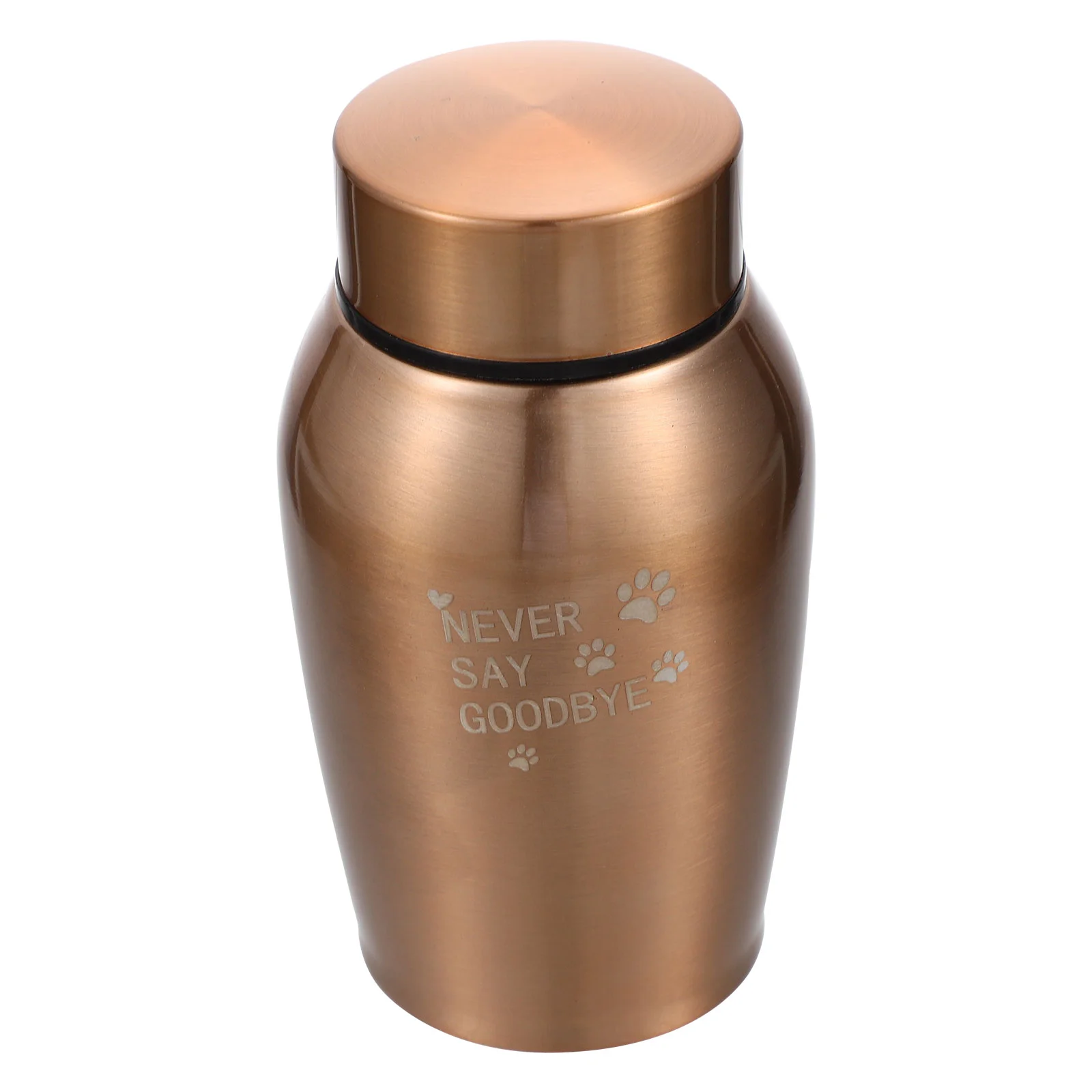 

Stainless Steel Pet Cremation Urn Pet Bone Ash Jar Container Memorial Sealed Keepsake Cinerary Casket