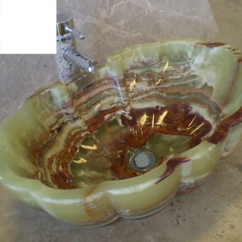 

Green Onyx Bathroom Sink