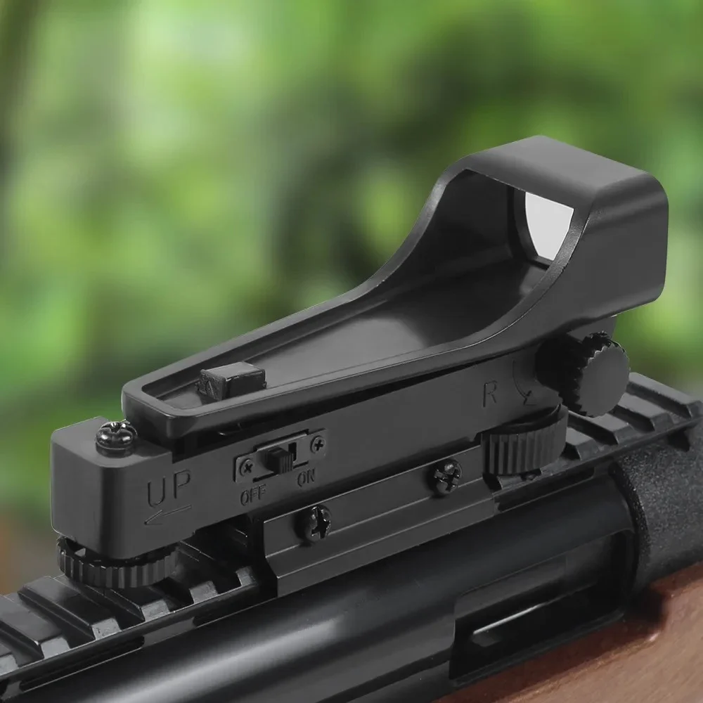 Airsoft Red Green Dot Sight Riflescope Optical Reflex Sight for 20/11mm Rail Airsoft Game Scope for Outdoor Hunting