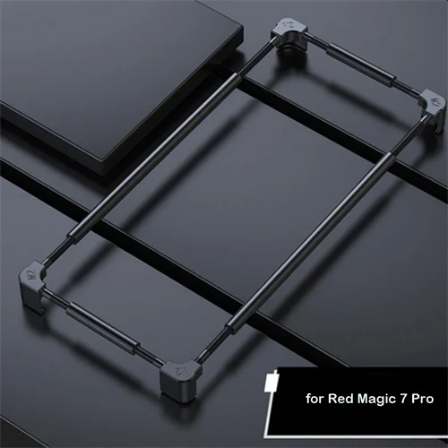 

Phone Case for Red Magic 7/7Pro Protective Cover Metal Bumper Frame Phone Accessories
