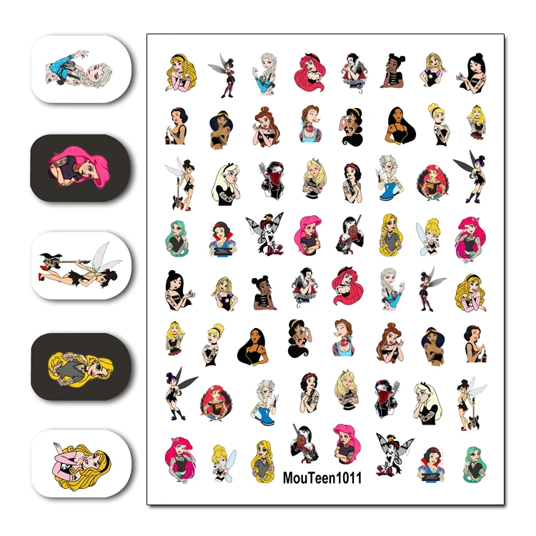 Disney Nail Sticker（6 Sheets）