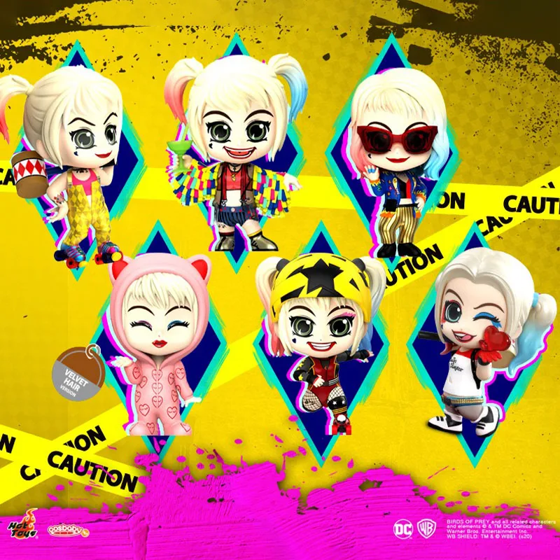 

Hot Toys Dc Harleen Quinzel Action Figure Suicide Squad Birds Of Prey Series Kawaii Cosbaby Mini Collection Doll Toys Kid Gift