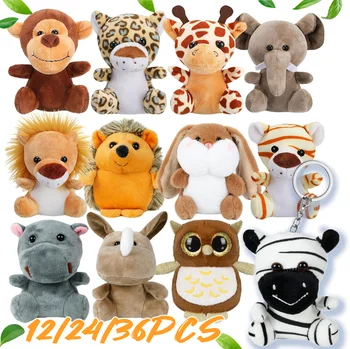 Mini Safari Plush Set 1