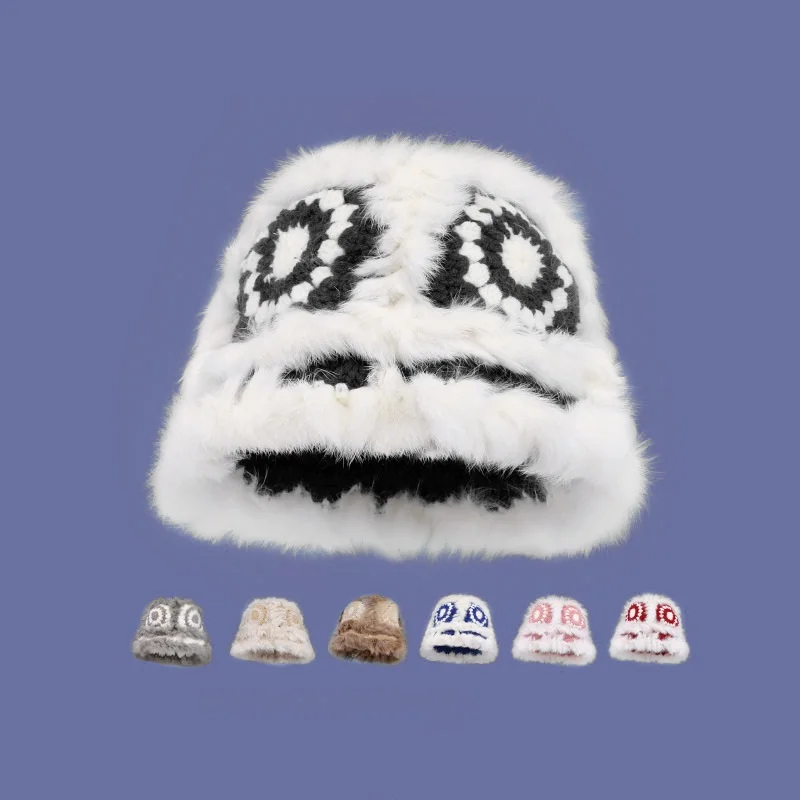 

Модная Шапка-бини в виде зайца