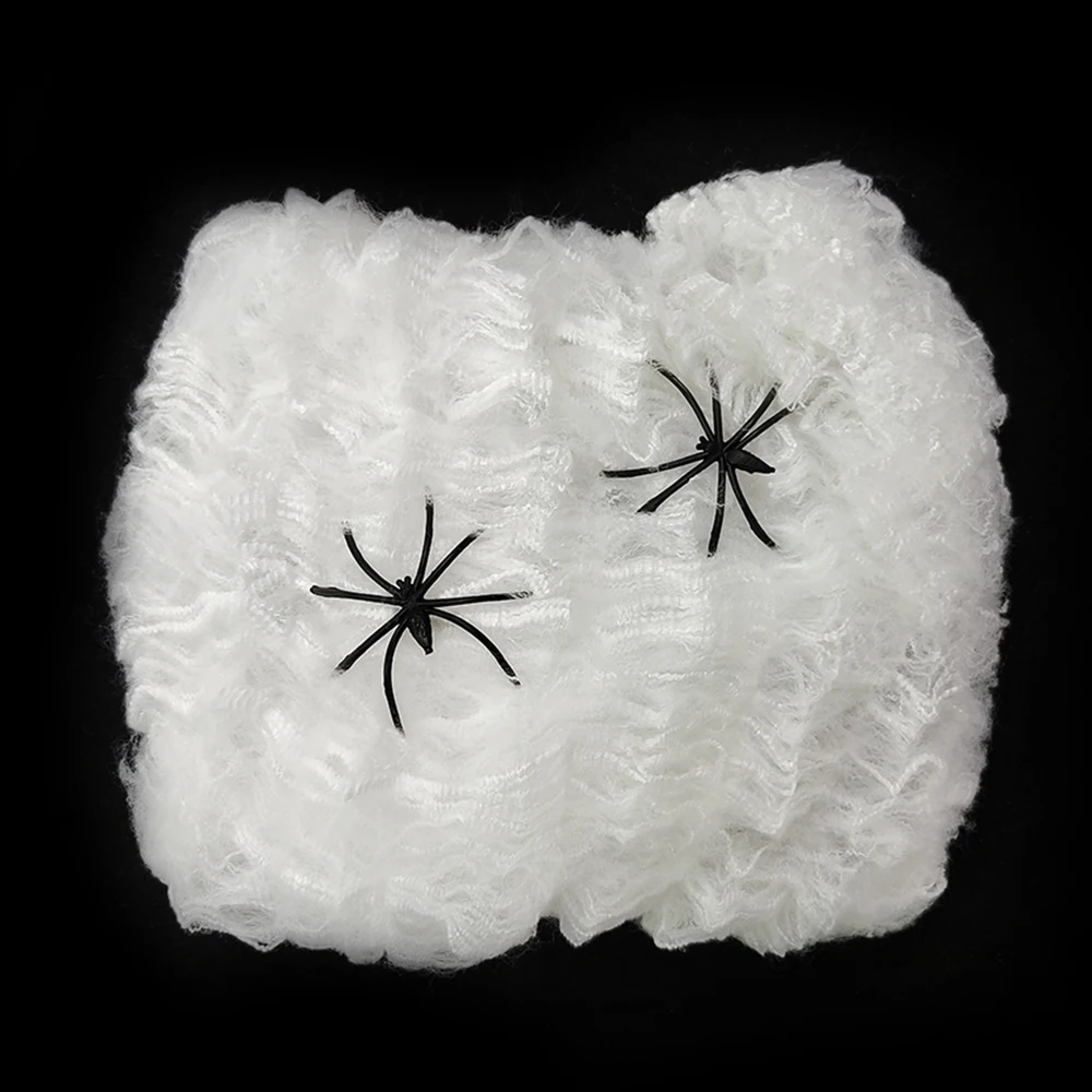 Halloween Party Ornamente Kunststoff Spinne Party Spinnennetz für Halloween DIY Party Dekorationen liefert Cosplay Spinne – Detail 2