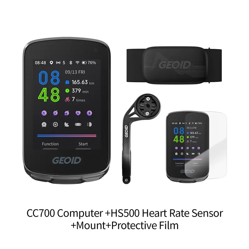 GEOID CC700 GPS Bike Computer 2.8-inch Color Screen Route Navigation Bicycle Speedometer WIFI Waterproof Cycling Odometer - Image 9