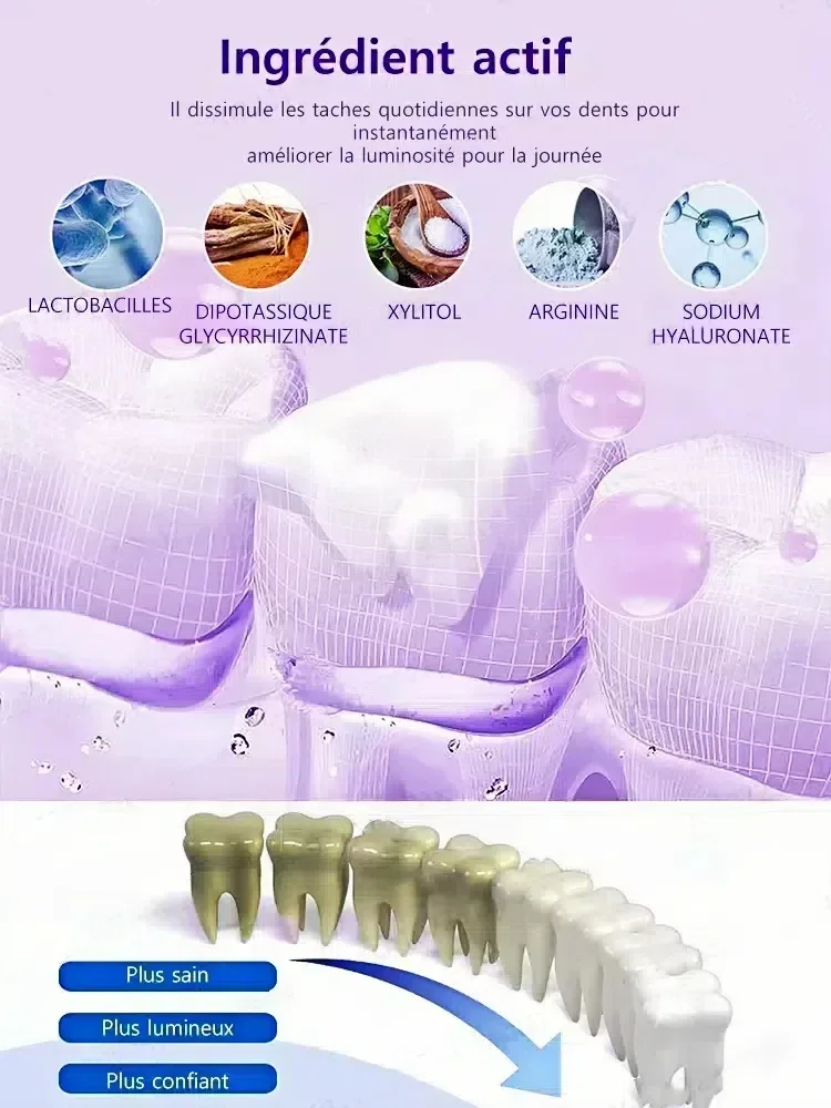 Teeth Whitening Deep Cleaning Cigarette Stains Repair Bright Neutralize Yellow Tones Dental Plaque Fresh Breath Teeth whitening product