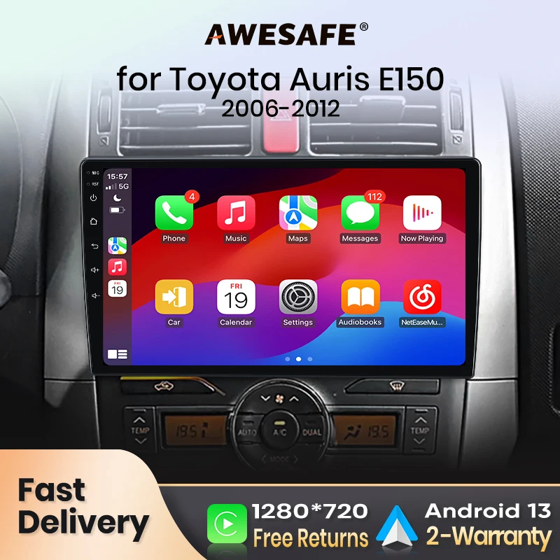 2 32GB CARPLAY AUTORADIO Für Toyota Auris E15 2006-2012 GPS NAVI BT FM WIFI DAB EUR 139,99 2 32GB CARPLAY AUTORADIO Für Toyota Auris E15 2006-2012 GPS NAVI BT FM WIFI DAB EUR 139,99