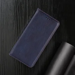 Leather Cover Case for Blade V2020 (Dark Blue)