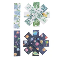 10 Pcs Stress Relief Sensory Stickers Calm Decals Phone Back Decor Diy Colorful Paper Strip Anxiety Reducing Tool Writing 1