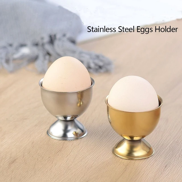 Stainless Steel Soft Boiled Eggs Holder King Cups Egg Stand