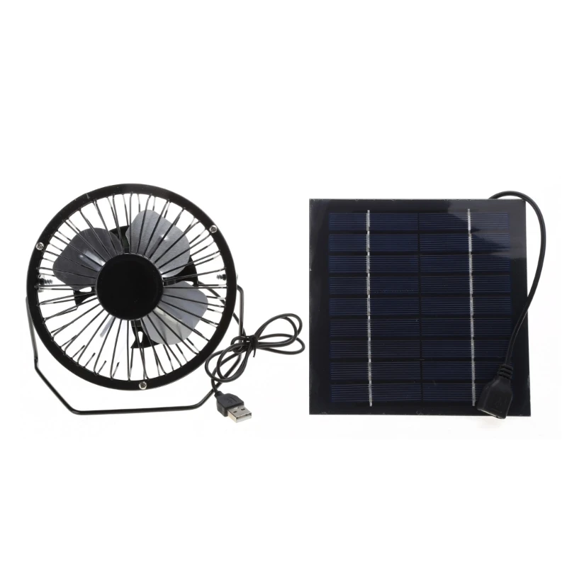 

Solar Fan for Greenhouse 5W Solar Powered Fan for Chicken Waterproof