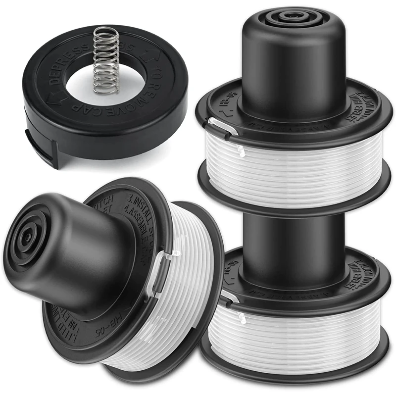

A6226-XJ Strimmer Spool Compatible With Black+Decker Grass Trimmer Replace GL250, GL310 Models With Strimmer Spool Cover