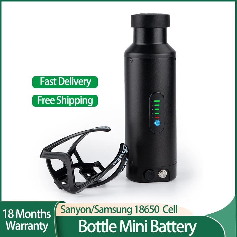 

Bottle eBike Battery Pack 36V 10.5Ah 7Ah With Branded 18650 3500mAh San-yo Sam-sung Li-ion Cell for Bafang 250W 350W 500W Motor