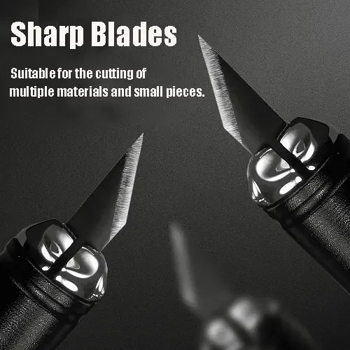 DSPIAE Model Making Tool DK-01 Military Model Aluminum Alloy Pen Knife Blade Combination Set