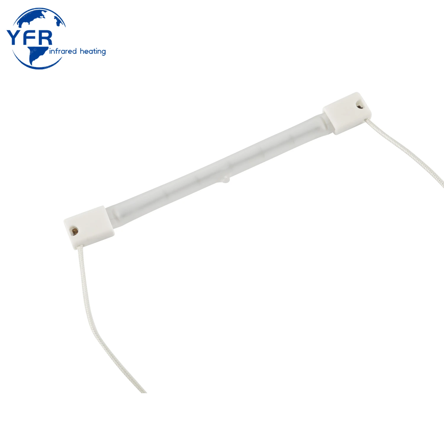 Halogen infrared heating lamp 700W 220V Suitable for food heating and industrial drying, it provides uniform heat distribution.