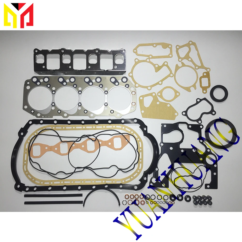 

4JG2 4JG2T Engine Full Gasket Kit Overhual Set For ISUZU Engine With Cylinder Head Gasket