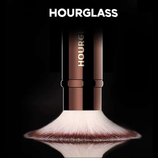 Hourglass-Pinceaux de maquillage, poudre, fond de teint, correcteur, fard à joues, bronzant, ombre à barrage, eye-blogueur, pinceau sculptant 2