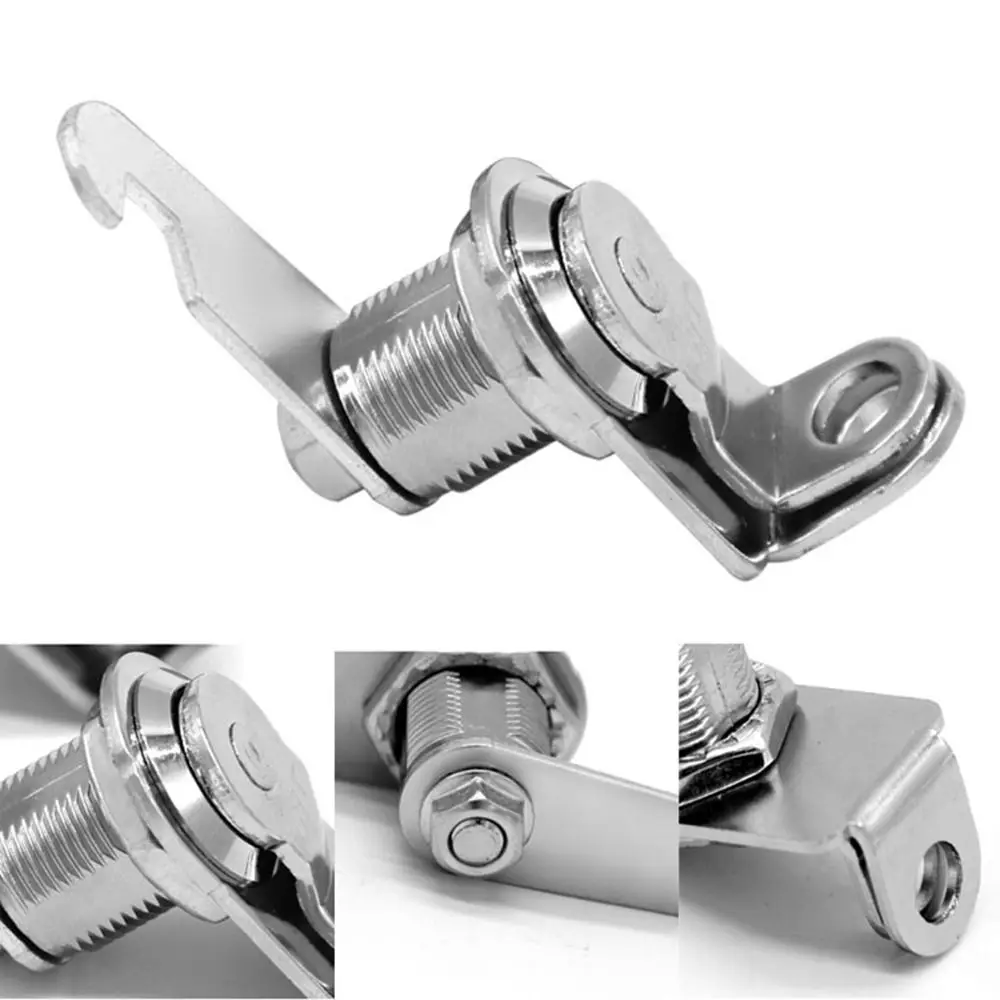 New Zinc Alloy Cabinet Door Padlock Mechanical Hardware Mechanical Door Lock Keyless DIY Furniture Padlock Cabinet Mailbox